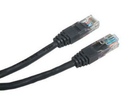   Hyperline PC-LPM-UTP-RJ45-RJ45-C5e-0.3M-BK