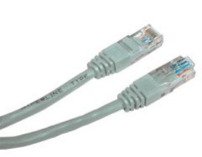  Hyperline PC-LPM-UTP-RJ45-RJ45-C5e-0.3M-GY