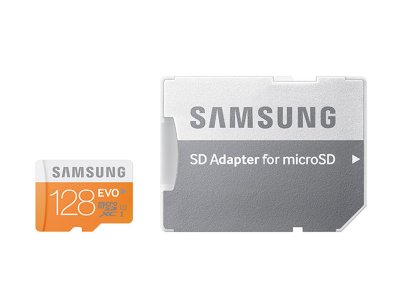   128Gb - Samsung - Micro Secure Digital XC Class 10 UHS-I U1 MB-MP128DA/RU  