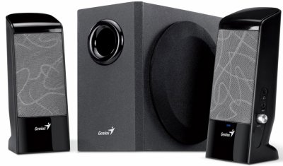  Genius SW-J2.1 500. :  (2x3,0 W + Subwoofer 6W, )