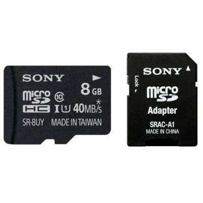   TransFlash 8Gb MicroSDHC Class 10 UHS-I Sony, SR8UYAT, 