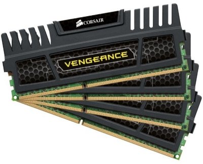  DDR3 16384Mb 1600MHz Corsair (CMZ16GX3M4X1600C9) RTL Unbuffered, 9-9-9-24 Supports Core i7 XM