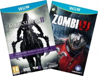    Nintendo Wii Zombi U + DARKSIDERS II RUSSIAN