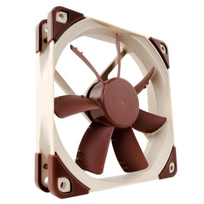   . Noctua NF-S12A PWM, 120mm, 300-1200rpm, 10.7 - 17.8dBA