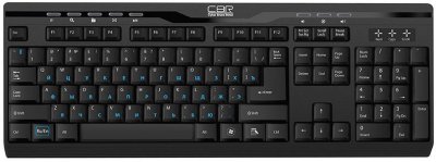 CBR KB 235 , Black, USB,  2- USB-