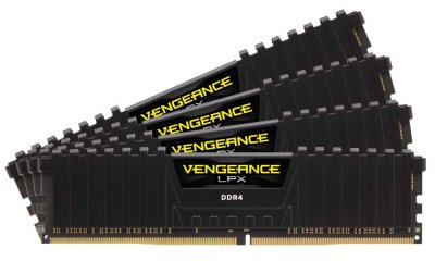   DDR4 16Gb 3300MHz PC-26400 Corsair Vengeance LPX (CMK16GX4M4B3300C16) (4x4Gb KIT)