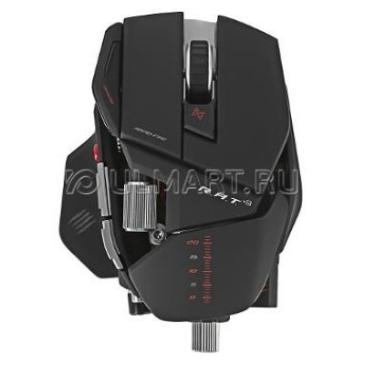 Mad Catz R.A.T.9, Matt Black    (MCB4370900B2/02/1)