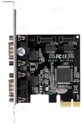  Orient XWT-PE4S, PCI-E --) 4xCOM, MosChip MCS9904CV, oem