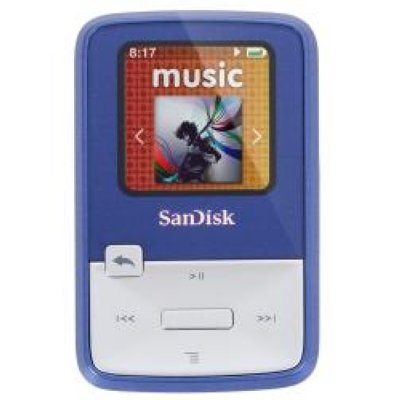  SanDisk Sansa Clip ZIP blue,  mp3 4Gb