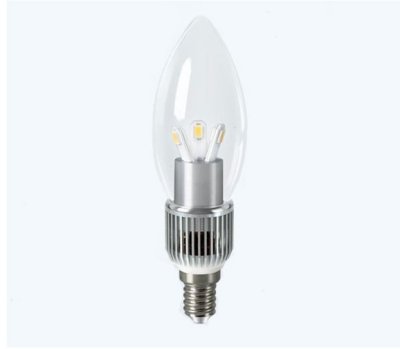   Gauss LED Candle Crystal clear 5W E14 2700K 