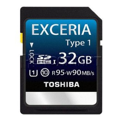   SDHC 32Gb Class 10 UHS-I Toshiba Exceria T1, SD-X32T1(BL7