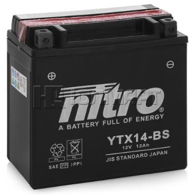   NITRO 12V 12 / (YTX14-BS)    