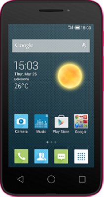   Alcatel PIXI 3(4) 4013D Black/Pink