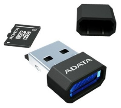   ADATA MicroSDHC 8GB Class 4 + USB Reader V3