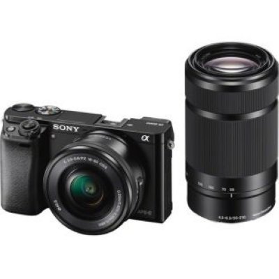  SONY Alpha A6000YB kit ( E PZ 16-50  f/3.5-5.6 OSS  E 55-210  f/4.5-6.3 OSS), 