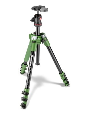   Manfrotto Befree Aluminum Green (MKBFRA4G-BH)