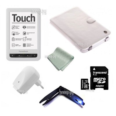   E-Ink POCKETBOOK Touch 622 Black-White Touch Screen, WiFi