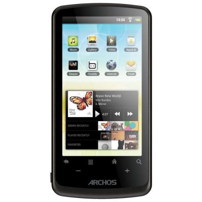 4Gb  Archos 35 internet tablet Dark Grey 3.5" 272x480 16  ARM Cortex A8 800 M MP3 flash