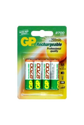  GP 4 AA 2700 mAh