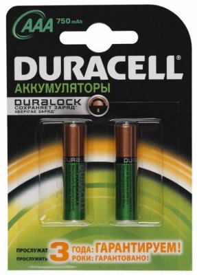  Duracell HR03-2BL 750mAh