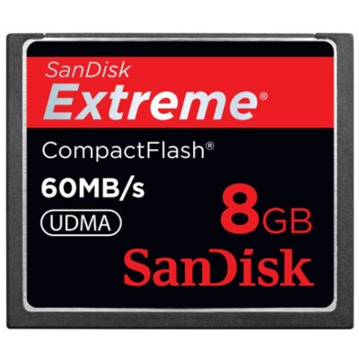   Sandisk Extreme CompactFlash 60MB/s 8Gb