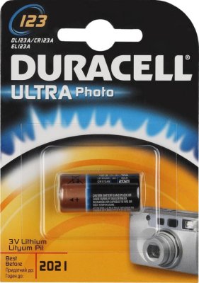  Duracell CR 123 ULTRA M3 (900 /, 3 ,  (Lithium)). 1 .  .