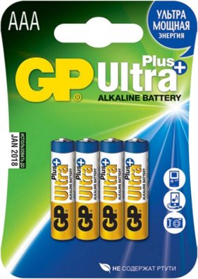  GP AAA - Alkaline Ultra Plus 24AUP-2CR4 (4 )