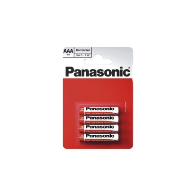  Panasonic AAA - Zinc Carbon R03RZ/4BP R03 BL4 (4 )