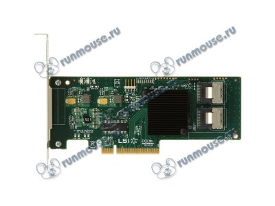 LSI . RAID- SAS/SATA 8 . Logic "Host Bus Adapter 9211-8i Kit" 0/1/1E/10 (PCI-E x8)