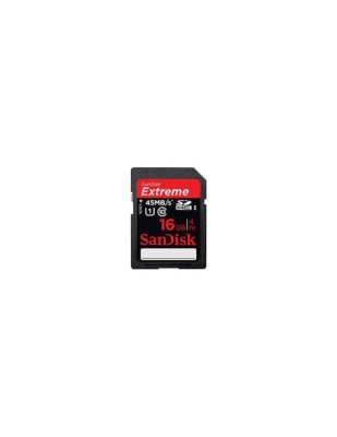   Sandisk Extreme SDHC UHS Class 1 45MB/s 16GB