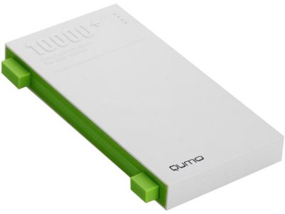  Qumo PowerAid Slim Style 10000 9000 mAh White