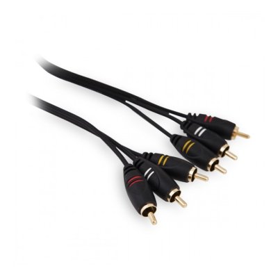  LOGAN inc 3 RCA - 3 RCA (AV cable), 2m RCA)