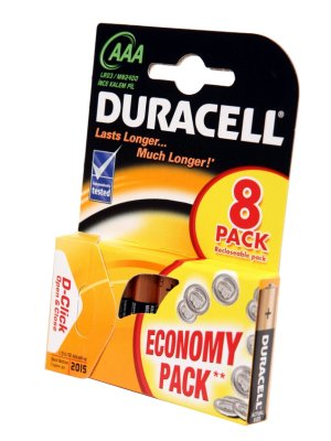  Duracell AAA - LR03-MX2400 Turbo Max BL8 (8 )