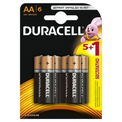  Duracell LR6/MN 1500-4BL BASIC AA