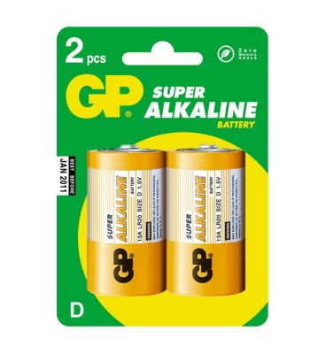  GP D - GP 13A Alkaline LR20-BC2 (2 )