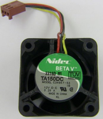 IBM  (Nidec) Beta V C34957-58 0,29A 12v 40x40x28mm  x335 x325(24P1118)