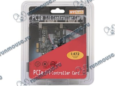  COM (2 . 9pin + 4 . 9pin) STLab "I-472" (PCI-E x1) (ret) [111580]