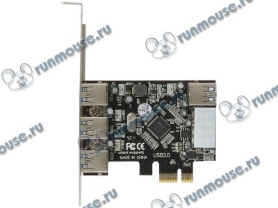  USB3.0 (3 . + 1 .) ORIENT "VA-3U31PE" (PCI-E x1) (ret) [106769]