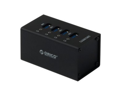  USB A3H4-BK USB 4-Ports Black