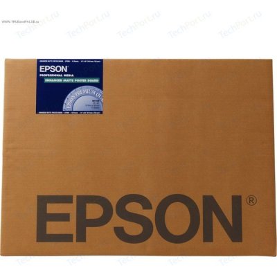  (C13S042110) EPSON Enhanced Matte Posterboard for Epson, A3+, 20 sheets