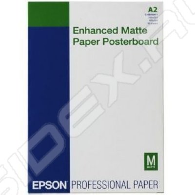  Epson Enhanced Matte Posterboard A2 C13S042111