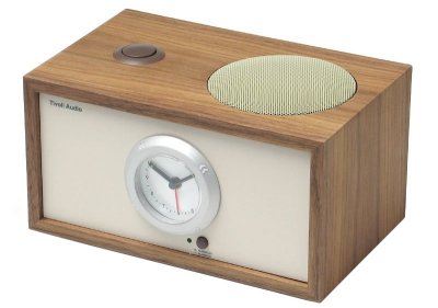 Tivoli Audio - Dual Alarm Speaker Classic Walnut/Beige