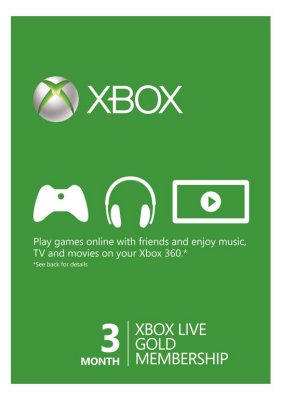 XBOX LIVE Gold 3    One)