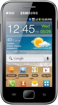  Samsung Galaxy Ace Duos GT-S6802 metallic black