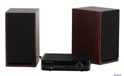  T&D  D 180 Rosewood- 2.0 systems hi-fi, 60W, Sat 2x30W RMS, 60-20000Hz, S/N -55dB (),