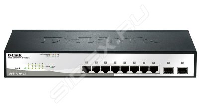    D-Link DGS-1210-10, C1A Gigabit Smart III Switch, 8x10, 100, 1000Bas