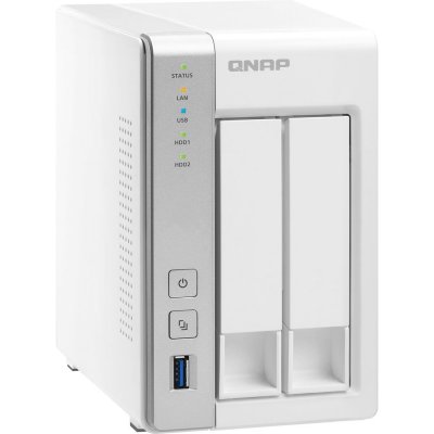   QNAP TS-231 2x2.5"/3.5" HDD Raid 0/1 2xGbLAN 1xeSATA 3xUSB