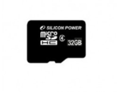   Micro SDHC 32GB Class 4 Silicon Power SP032GBSTH004V10  