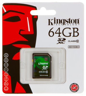   MicroSDXC 64GB Kingston Class10 no Adapter (SDCX10/64GBSP)