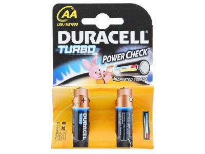  DURACELL LR6-2BL TURBO Max (40/120/10200)  2  (AA)